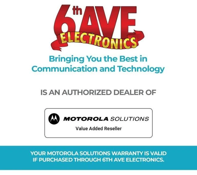 Alt view image 7 of 7 - Motorola CP100D Analog UHF Portable Non-Display Two Way Radio, 16 Channel, - 4 Pack With Mic Bundle