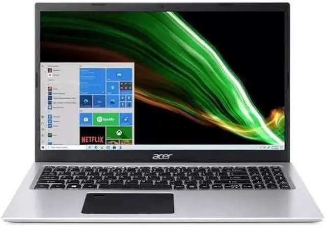 Main image of acer Aspire 3 15.6" FHD Laptop, Intel Core i7, Intel Iris Xe Graphics, 16GB RAM, 512GB SSD, Bluetooth, Webcam, Speaker, Microphone, Win 11 Home, Silver (Model Name: A315-58-7138)