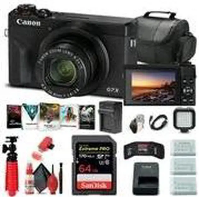 Alt view image 2 of 3 - Canon PowerShot G7 X Mark III Digital Camera (3637C001) + 64GB Card Pro Bundle