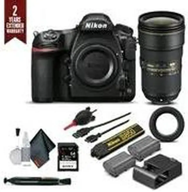 Nikon D850 Digital SLR Camera W/ Nikon AF-S NIKKOR 24-70mm f