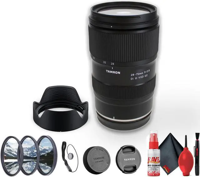 Main image of Tamron 28-75mm f/2.8 Di III VXD G2 Lens For (Nikon Z) Mirrorless Cameras - Bundle
