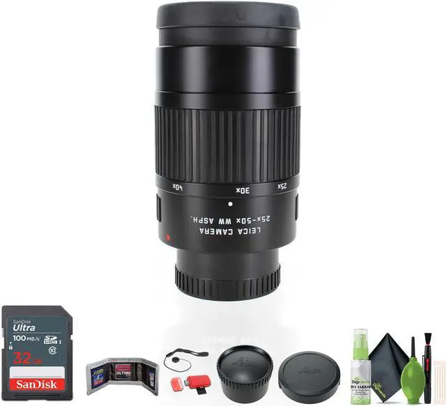 Main image of Leica 25-50x WW Aspheric Eyepiece for Televid + Bundle