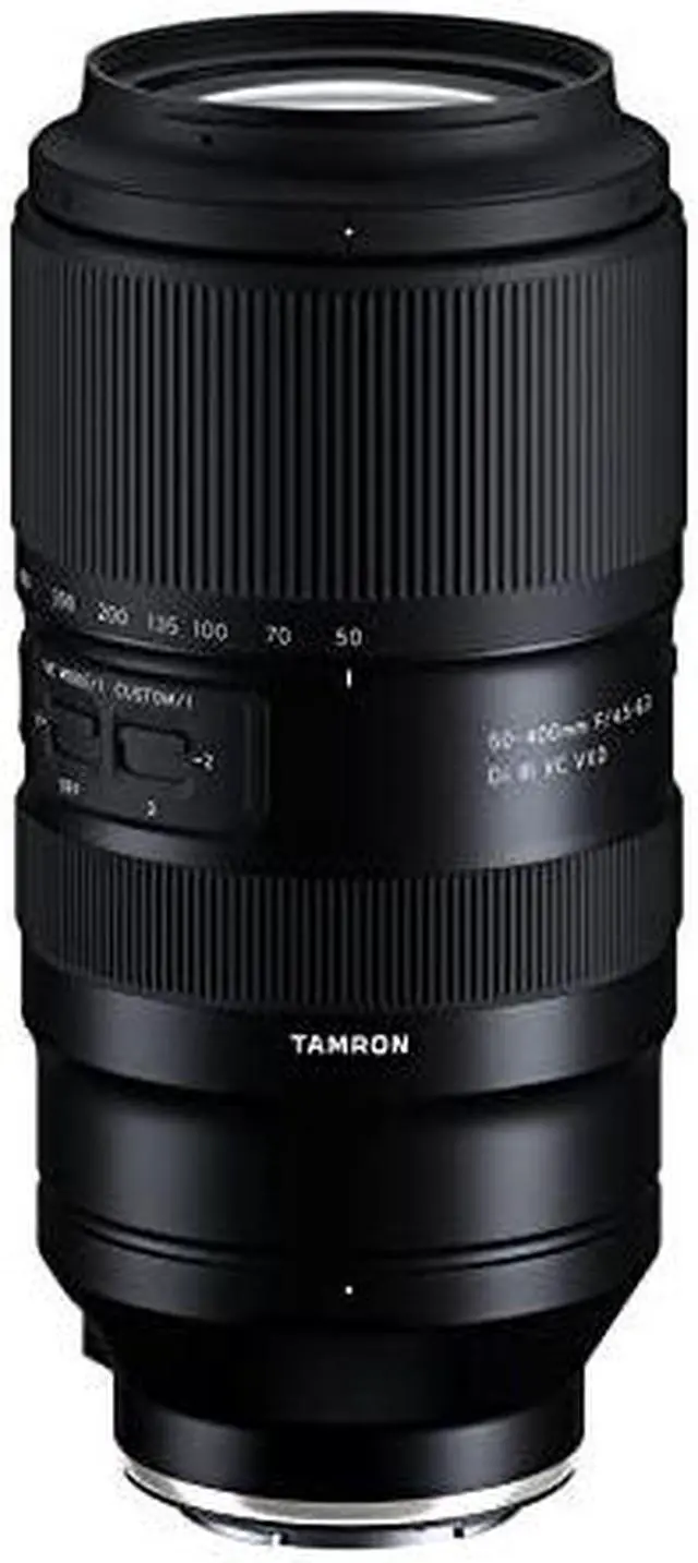 Alt view image 15 of 15 - Tamron A067Z 50 to 400mm F4.5 to 6.3 Di Iii VC VXD Black Lens for Nikon Z Mount