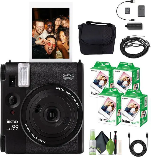 Main image of Fujifilm Instax Mini 99 Instant Film Camera + Instax mini Film Bundle-80 Sheets