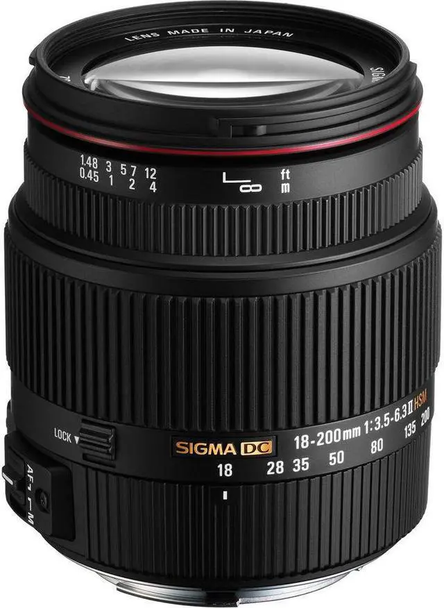 Alt view image 2 of 3 - Sigma 18-200mm F3.5-6.3 II DC OS HSM Lens for Sony SLR Camera + Bundle
