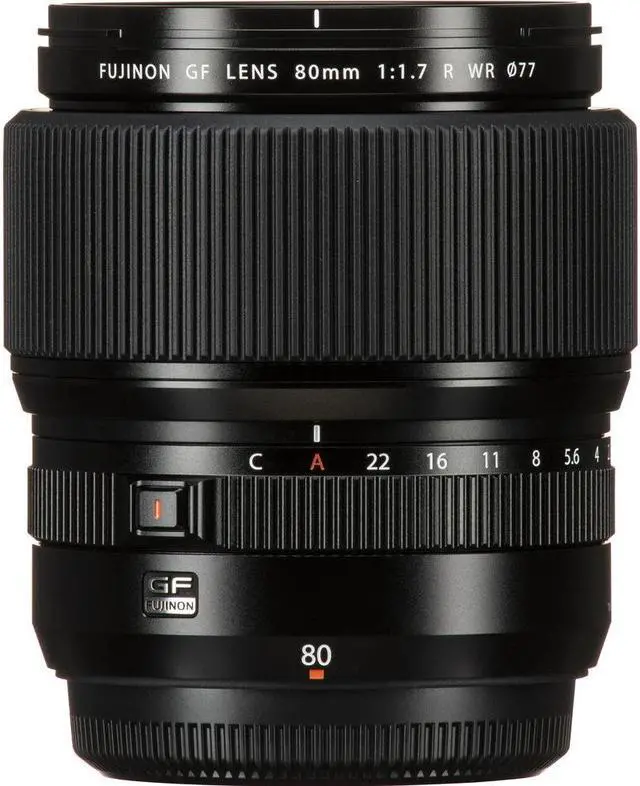 Alt view image 4 of 4 - FUJIFILM GF 80mm f/1.7 R WR Lens (FUJIFILM G)