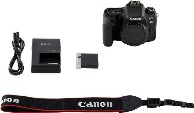 Alt view image 4 of 4 - Canon EOS 77D Body (USA MODEL)