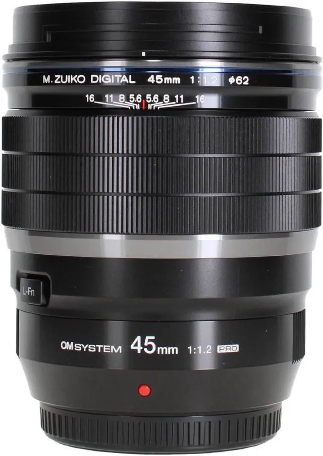 Alt view image 2 of 4 - OM SYSTEM M.Zuiko Digital ED 45mm f/1.2 PRO Lens (Micro Four Thirds) + 62mm 3 Piece High Resolution Filter Kit + VIVLC4.5 + Cleaning kit + Corel Photo, Video, & Art Suite Deluxe