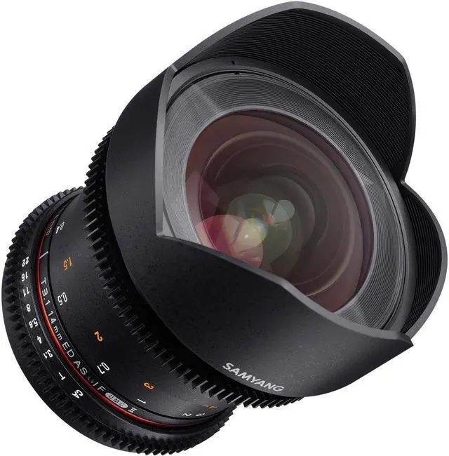 Alt view image 3 of 4 - Samyang SYDS14M-S VDSLR II A mount 14mm T3.1 Wide-Angle Cine Lens for Sony Alpha Cameras