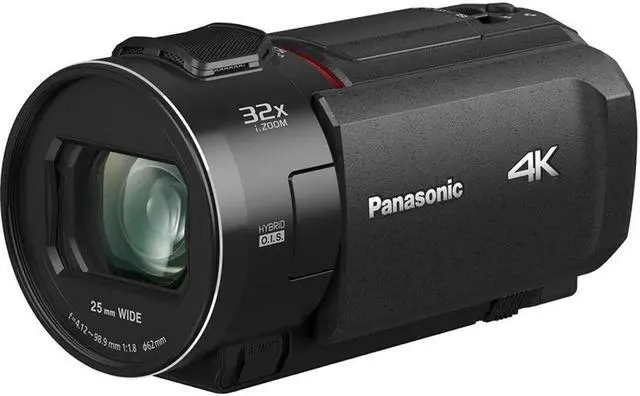 Alt view image 2 of 4 - Panasonic HC-VX3 UHD 4K Lightweight Camcorder with 24x Zoom + 128GB Memory Card + More