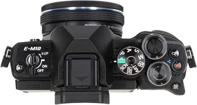 Alt view image 2 of 4 - Olympus OM-D E-M10 Mark IV Mirrorless Digital Camera with 14-42mm  and 40-150 mm Lens + 3PC MC PRO FILTER KIT UV/CPL/F 37MM + 64GB SF-M Tough Series UHS-II SDXC Memory Card + More
