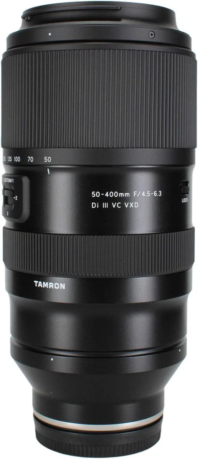 Alt view image 2 of 4 - Tamron 50-400mm f/4.5-6.3 Di III VC VXD Lens (Sony E) + Sling Backpack + More
