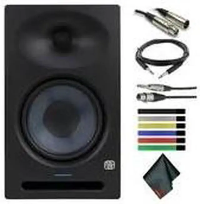 Alt view image 4 of 4 - PreSonus Eris Sub 8BT Active Studio Subwoofer with Bluetooth Multimedia Bundle