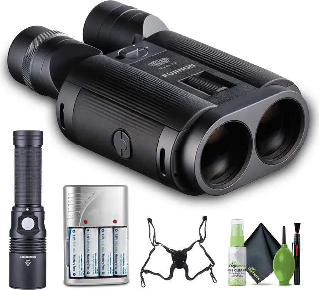 Main image of Fujifilm FUJINON Techno-STABI TS-L1640 16x40 Stabilized Binoculars with Harness + More