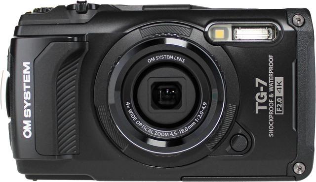 Main image of OM System Tough TG-7 12 Megapixel Compact Camera (Black)