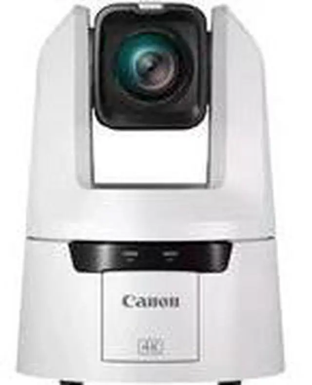 Alt view image 8 of 9 - Canon CR-N500 Professional 4K NDI PTZ Camera (White) (4839C002)