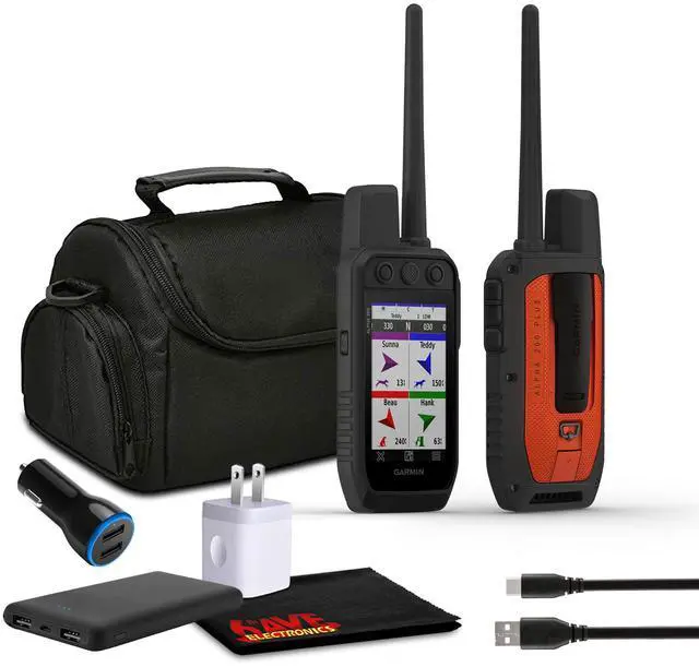 Main image of Garmin Alpha 200 Plus Dog Tracking and Training GPS Handheld + Accessories