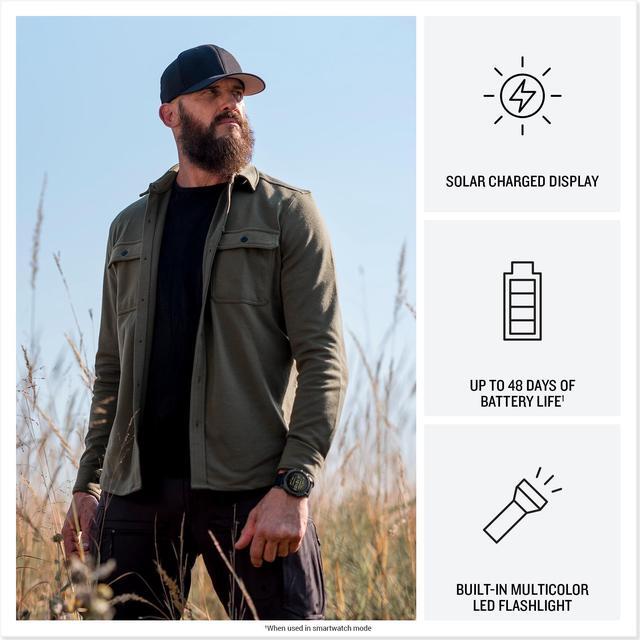 Alt view image 4 of 4 - Garmin tactix 8 51mm, Solar Charged Display, Elite, Premium Tactical GPS Smartwatch, Includes Applied Ballistics Elite Solver, Titanium Bezel, Sapphire Lens, 40-Meter Dive Rating