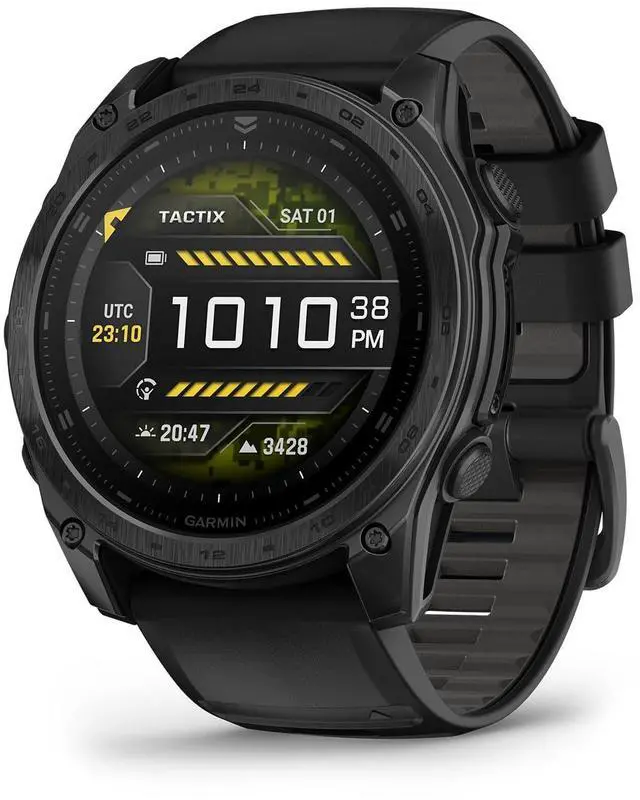 Main image of Garmin tactix® 8 47mm, AMOLED Display, Premium Tactical GPS Smartwatch, Includes Applied Ballistics Ultralight Solver