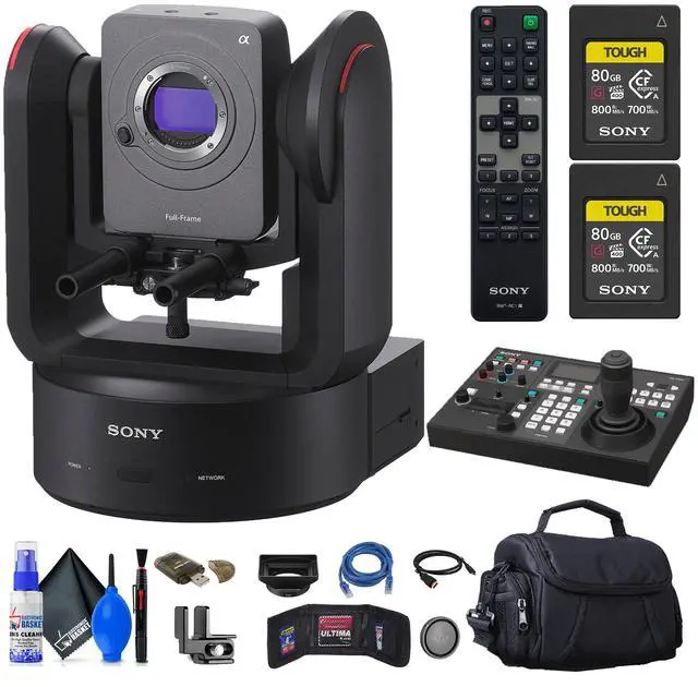 Main image of Sony FR7 Cinema Line PTZ Camera + Sony RM-IP500/1 Professional Remote Control + More