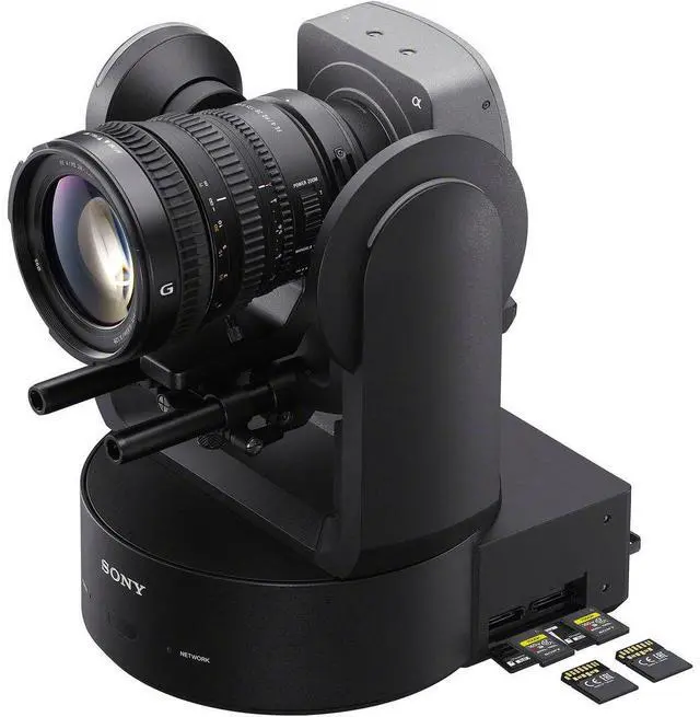 Alt view image 2 of 4 - Sony FR7 Cinema Line PTZ Camera Kit with 28-135mm Zoom Lens + Sony RM-IP50 + More