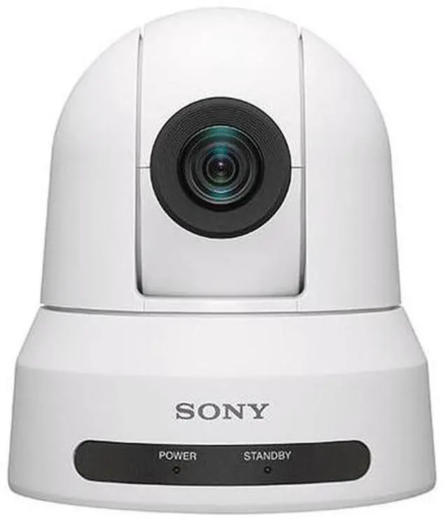 Alt view image 3 of 4 - Sony SRG-X40UH PTZ Camera (White) + Ethernet & HDMI Cables + Cleaning Set