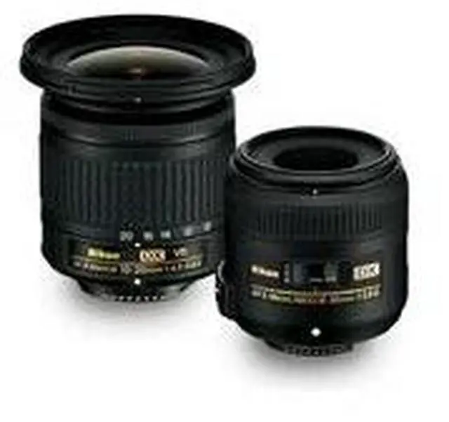 Alt view image 2 of 3 - Nikon Landscape & Macro Two Lens Kit with 10-20mm f/4.5-5.6G VR & 40mm f/2.8G