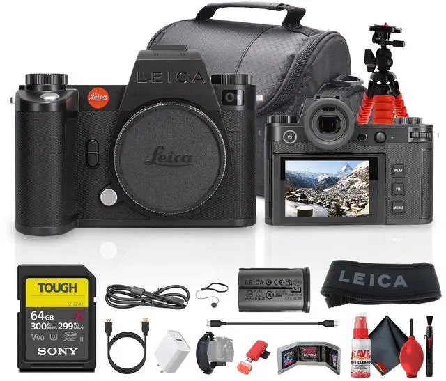 Main image of Leica SL3-S Mirrorless Digital Camera + 64GB Memory Card + Camera Bag - Bundle