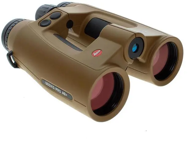 Alt view image 2 of 4 - Leica 10x42 Geovid Pro AB+ Rangefinder Lightweight Binoculars (Flat Dark Earth) - Bundle