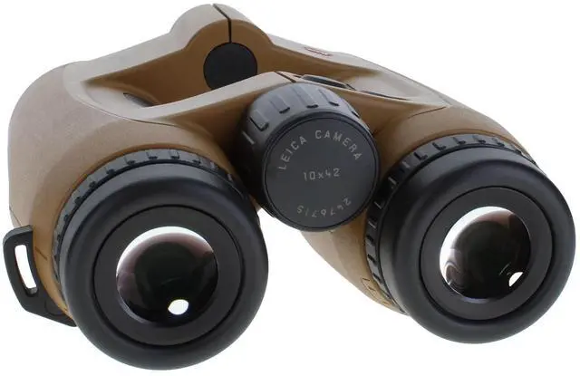 Alt view image 3 of 4 - Leica 10x42 Geovid Pro AB+ Rangefinder Lightweight Binoculars (Flat Dark Earth) - Bundle