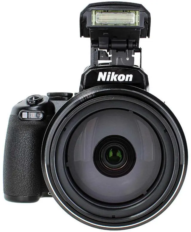 Alt view image 4 of 4 - Nikon COOLPIX P1100 125x Super Zoom Compact Digital Camera + Mic + Monitor - Bundle