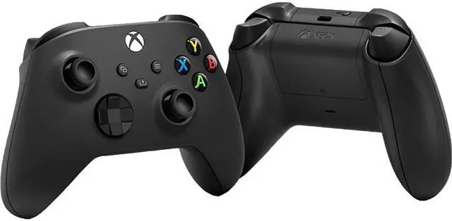 Alt view image 2 of 4 - Microsoft Xbox Core Wireless Controller 2-Pack Bundle Carbon Black Xbox Series X|S, Xbox One, and Windows Devices