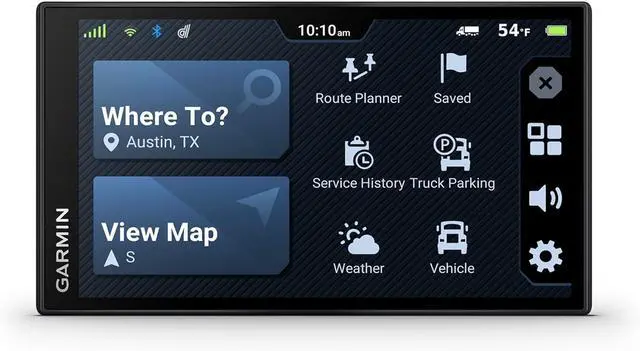 Alt view image 2 of 11 - Garmin dzl OTR620, High-Res 6 GPS Truck Navigator, Custom Truck Routing, Satellite Imagery, Wind Speed, Community-Shared Loading Docks, Truck Entrances & Parking Availability, Popular Truck Paths