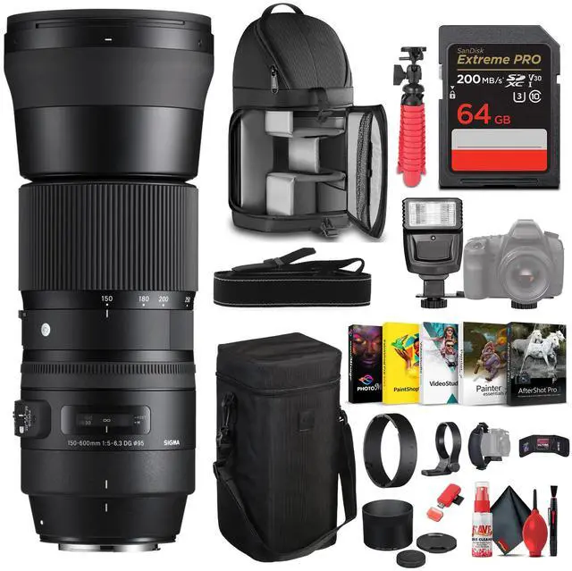 Main image of Sigma 150-600mm f/5-6.3 DG OS HSM Contemporary Lens for Nikon F