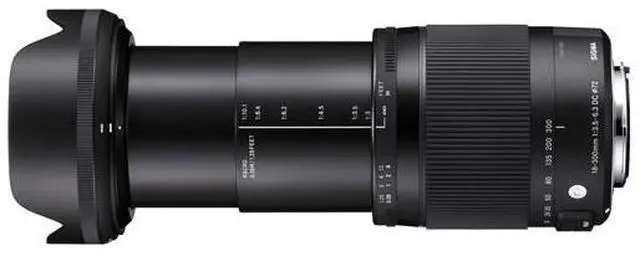 Alt view image 4 of 4 - Sigma 18-300mm f/3.5-6.3 DC Macro OS HSM Contemporary Lens for Nikon F