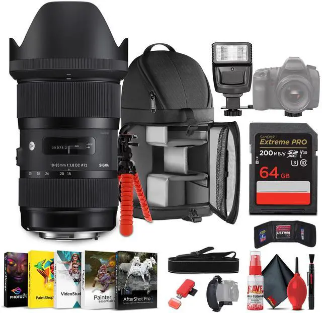 Main image of Sigma 18-35mm f/1.8 DC HSM Art Lens for Canon EF