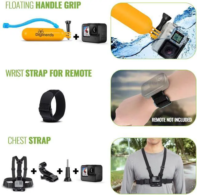 Alt view image 4 of 4 - GoPro HERO13 Waterproof Action Camera + 64GB Card and 50 Piece Accessory Kit