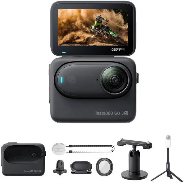 Main image of Insta360 GO 3S 128GB Edition + Invisible Selfie Stick + More