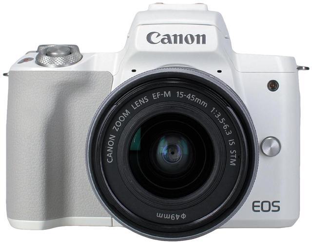 Canon EOS Kiss M2 / M50 M2 Mirrorless Camera w/ 15-45mm & 55 Canon EOS Kiss M2 / M50 M2 Mirrorless Camera w/ 15-45mm & 55