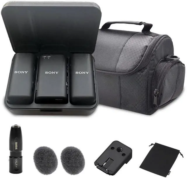 Main image of Sony ECM-W3 2-Person Wireless Mic System | Noise Reduction, Clear Audio + More