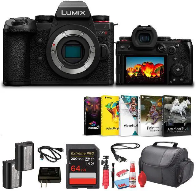 Main image of Panasonic Lumix G9 II Micro Four Thirds Mirrorless Camera, 25.2MP (Body Only) Bundle
