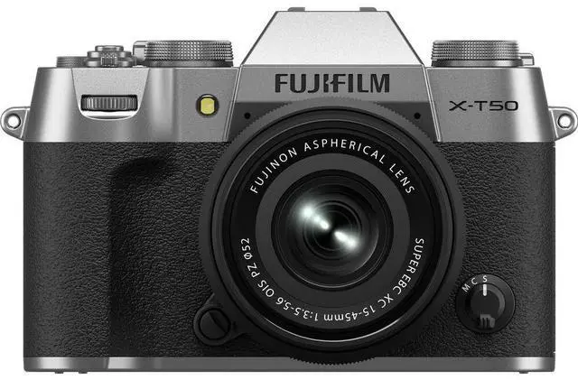 Alt view image 2 of 4 - Fujifilm X-T50 Mirrorless Camera with 15-45mm f/3.5-5.6 Lens Bundle