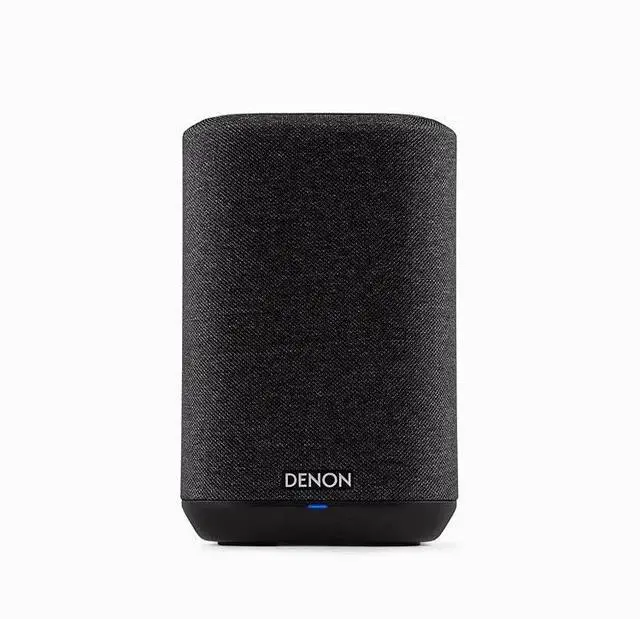 Main image of Denon Home 150 Wireless Smart Speaker â Compact Design, Wi-Fi & Bluetooth, HEOS Built-in, Alexa Built-in, Siri & AirPlay 2, Spotify Connect, Multi-Room Support, Black