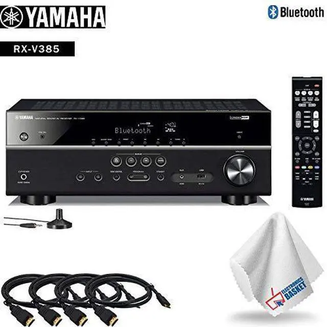 Alt view image 2 of 4 - Yamaha 5.1-Channel A/V Receiver Accessory Kit - Includes - 4 x HDMI Cable + More!
