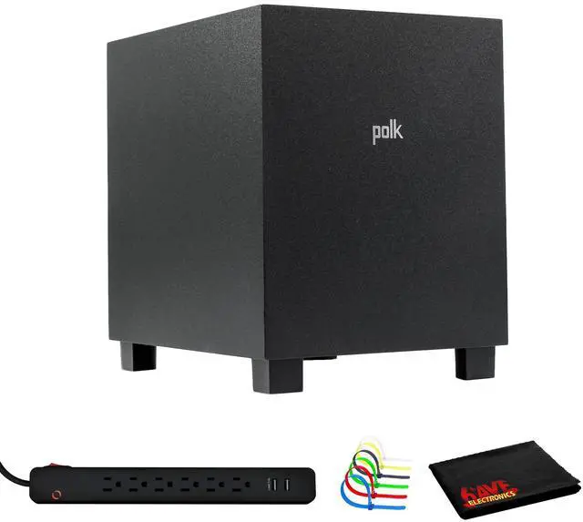 Main image of Polk Audio Monitor X10 10" 100W Subwoofer Bundle