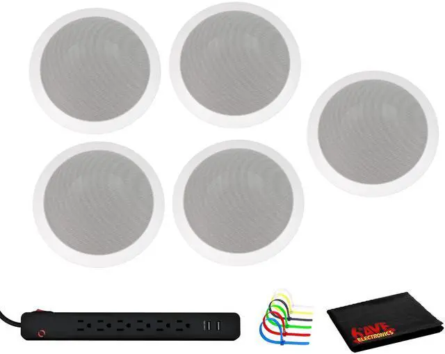 Main image of Polk Audio RC60i Two-Way In-Ceiling Speaker Bundle