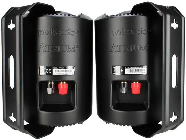 Alt view image 4 of 4 - Polk Audio Atrium4 All-Weather Indoor/Outdoor Speakers Bundle