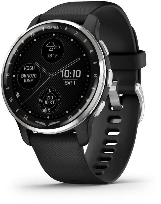 Alt view image 2 of 4 - Garmin D2 Air X10, GPS, Black Passivated, Air Pro TWS Wireless EarBuds, Bundle