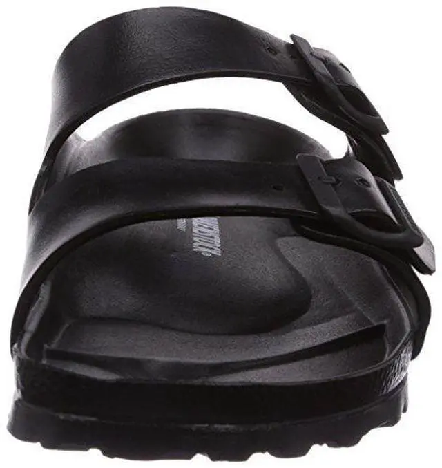 Alt view image 3 of 4 - Birkenstock Unisex Arizona Essentials EVA Black Sandals - 45 M EU/14-14.5 B(M) US Women/12-12.5 D(M) US Men