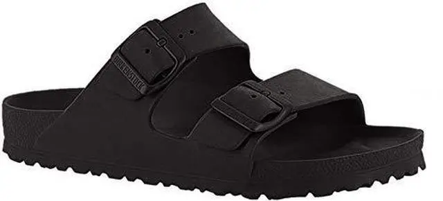 Main image of Birkenstock Unisex Arizona Essentials EVA Black Sandals - 45 M EU/14-14.5 B(M) US Women/12-12.5 D(M) US Men